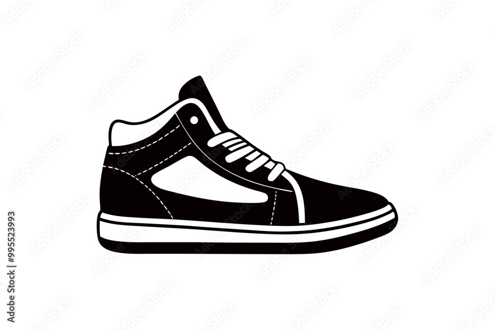 A vector illustration of retro-themed graphics, such as a cassette tape or a vintage radio. Retro-themed t-shirt design vector graphics, detailed design, contour, white background.