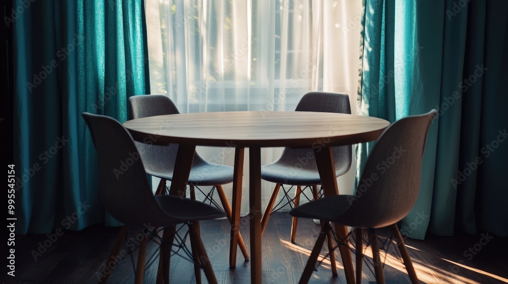 Fototapeta premium Elegant Modern Dining Room