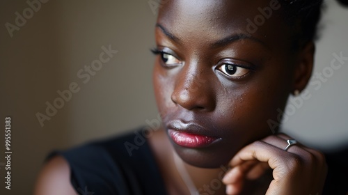 Person sitting alone, holding a small object, intently focused with a tense expression, symbolizing addictive habits and personal struggle, isolated figure in introspective moment.