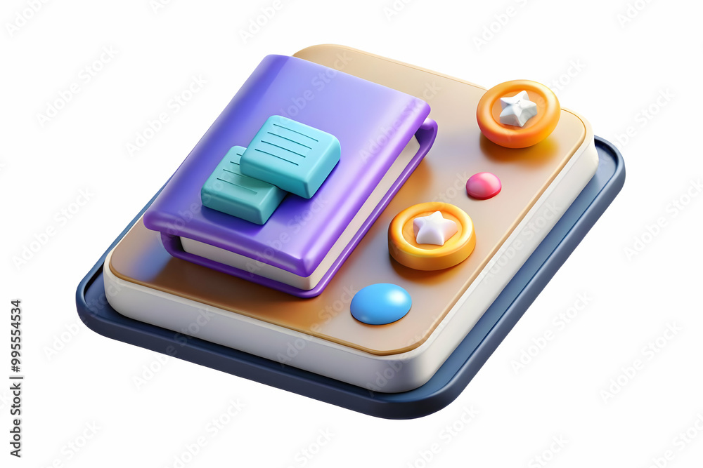 3D E-Book Reader with Glowing Bhai Dooj Holographic Icons � Side Shot on Clean White Background for Enhanced Copy Space 3D E-Book Reader with Glowing Bhai Dooj Holographic Icons � Side Shot on Clean White Background for Enhanced Copy Space