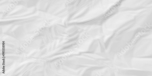 White crumpled paper background. old paper wrinkle texture pattern overlay. cardboard wrinkled high resolution arts craft and Seamless white crumpled paper.	
