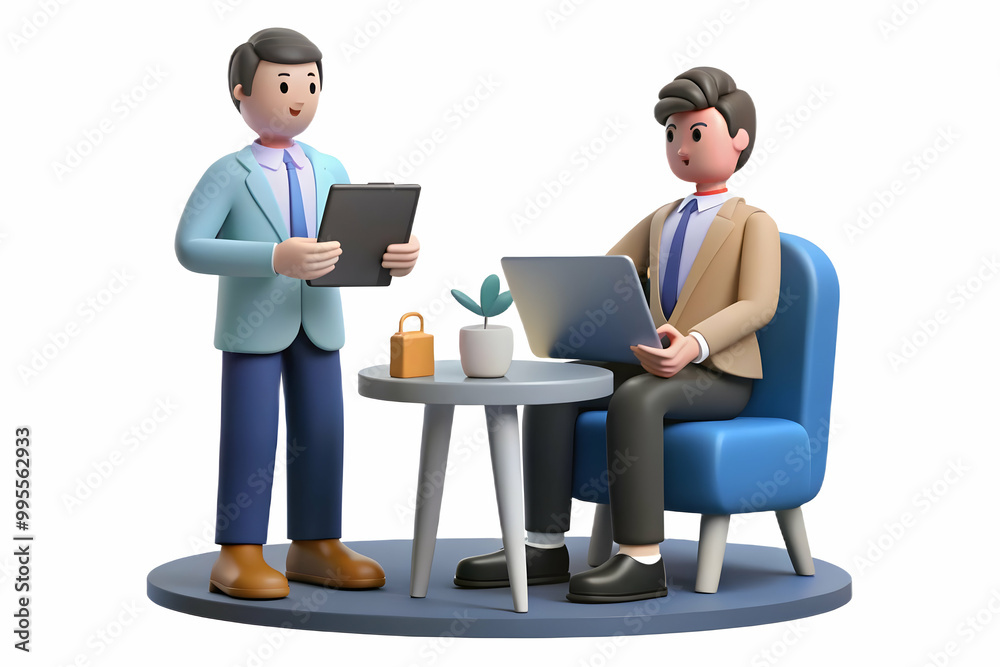 Flat Candid Business Negotiation Over Acquisition in Modern Office: High-Stakes Deal Captured in Simple Vector Illustration for Corporate Marketing & Financial Services Flat Candid Business Negotiation Over Acquisition in Modern Office: High-Stakes Deal Captured in Simple Vector Illustration for Corporate Marketing & Financial Services
