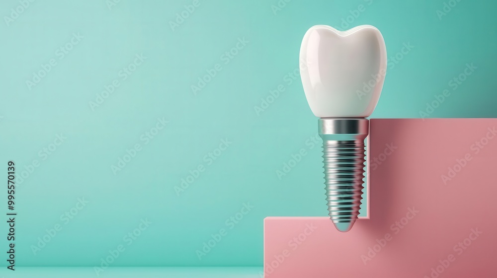 Advanced dental implant with integrated antibacterial coating, oral health, medical device