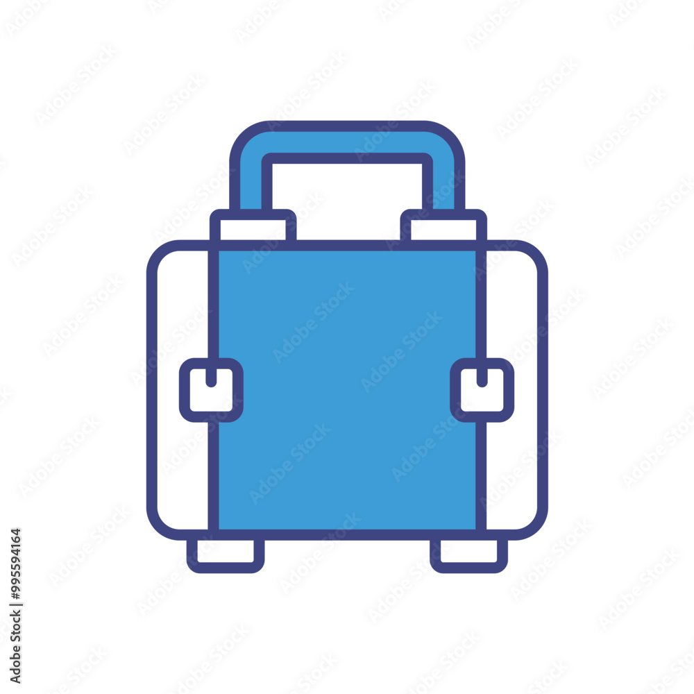 Suitcase vector icon stoct illustration Suitcase vector icon stoct illustration