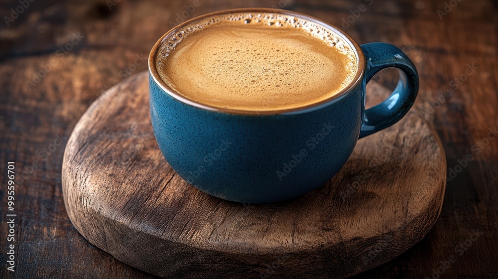 The Coffee in Blue Mug The Coffee in Blue Mug