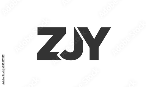 ZJY logo design template with strong and modern bold text. Initial based vector logotype featuring simple and minimal typography. Trendy company identity. Free Download ZJY logo design template with strong and modern bold text. Initial based vector logotype featuring simple and minimal typography. Trendy company identity. - GFXLoad