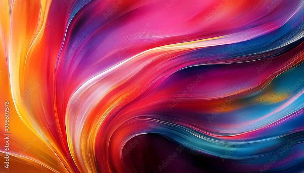 vibrant colorful abstract background