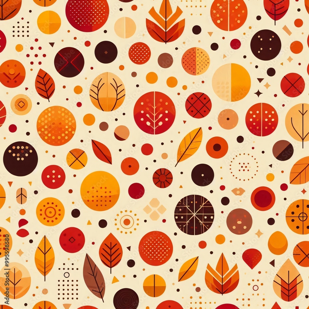 seamless pattern with leaves seamless pattern with leaves