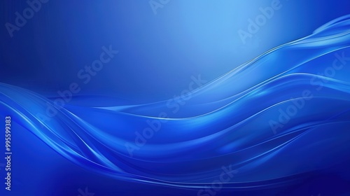 Simple yet Stunning Deep Blue Background Design: A Minimalist Visual Splendor. Discover the Serenity and Elegance.