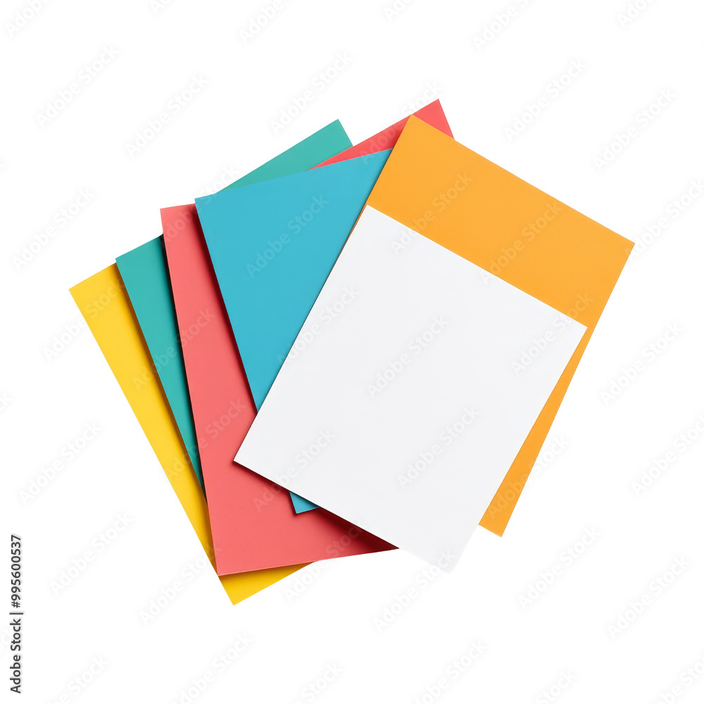 Colorful Paper Overlap Background Colorful Paper Overlap Background