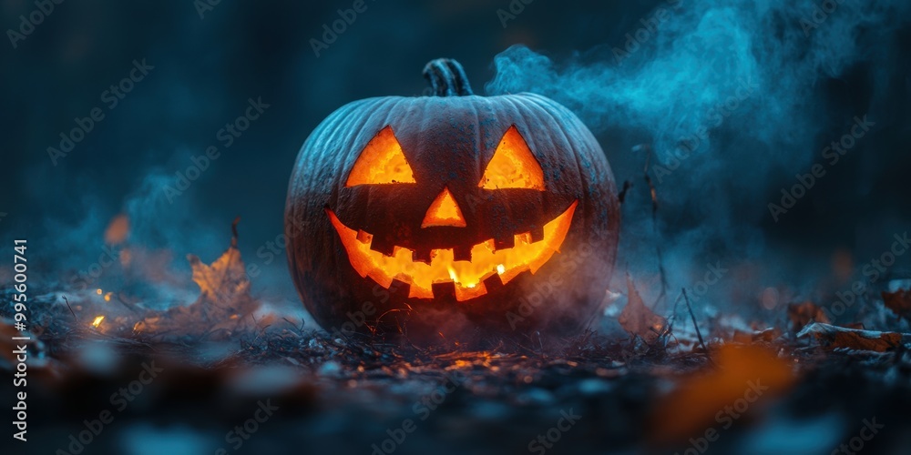 Naklejka premium Halloween --ar 2:1 --stylize 600 --v 6.1 Job ID: 4f98610f-e8a3-4733-b563-b6573c7d7a2a