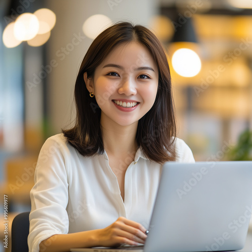 portrait of a person with laptop
