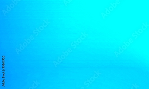 Light blue gradient plain background design illustration, Modern horizontal backdrop template suitable for Posters, Banners, social media, covers, events, online web ads and various design works