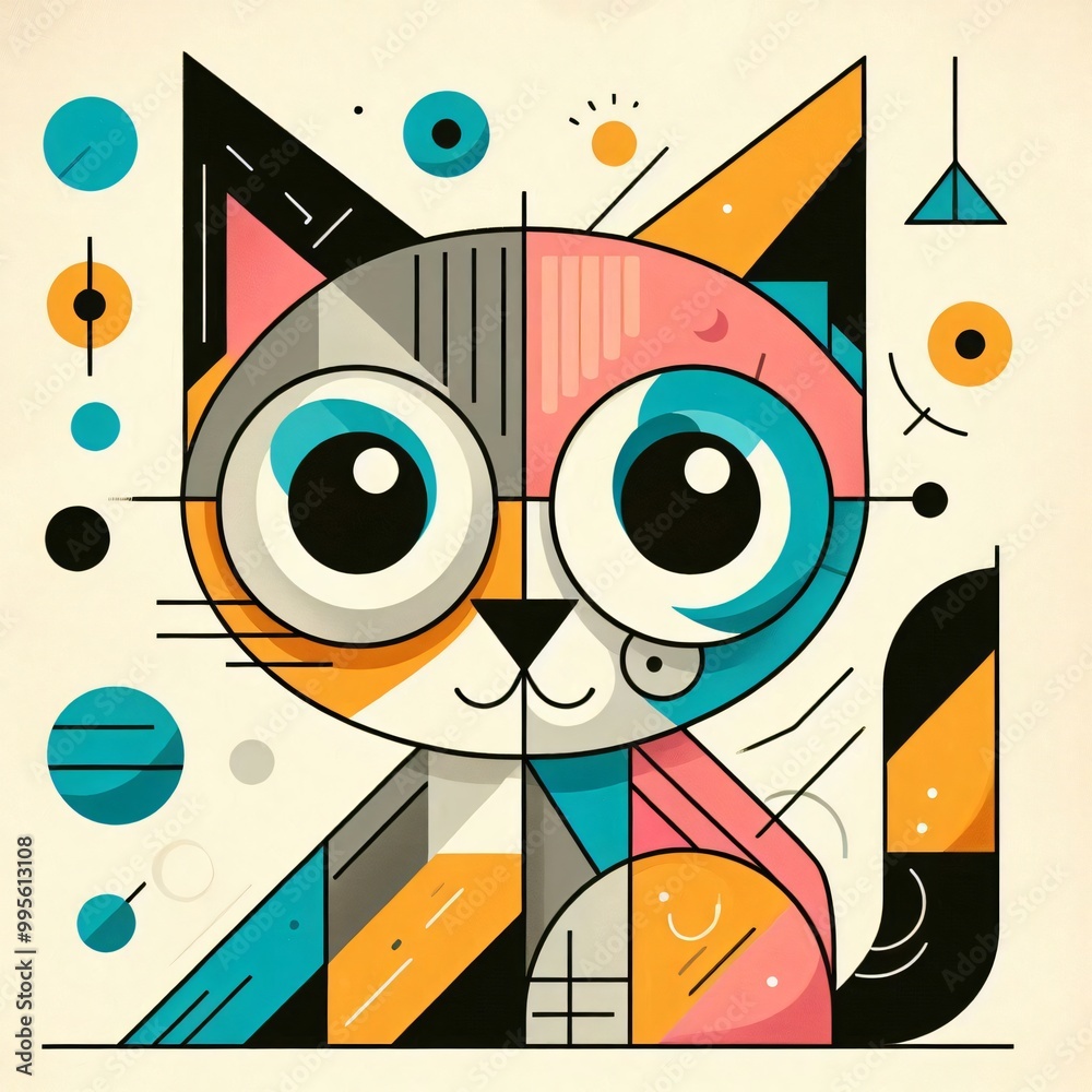 Obraz premium cartoon background