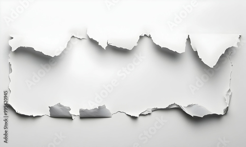 white paper ripped message torn. white paper ripped message torn transparent