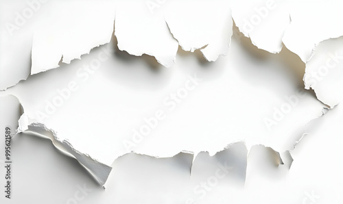 white paper ripped message torn. white paper ripped message torn transparent