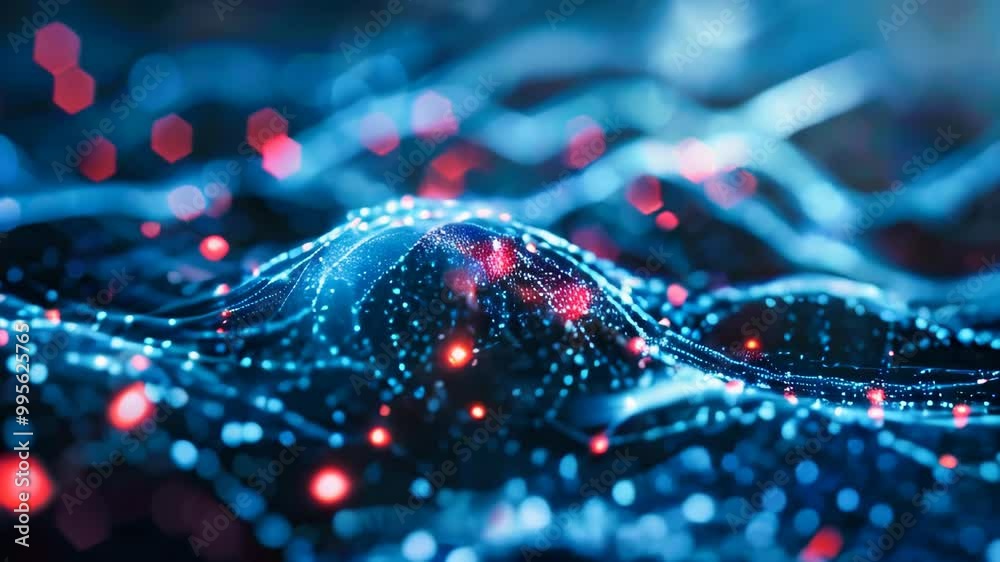 Abstract advanced technology digital background Abstract advanced technology digital background