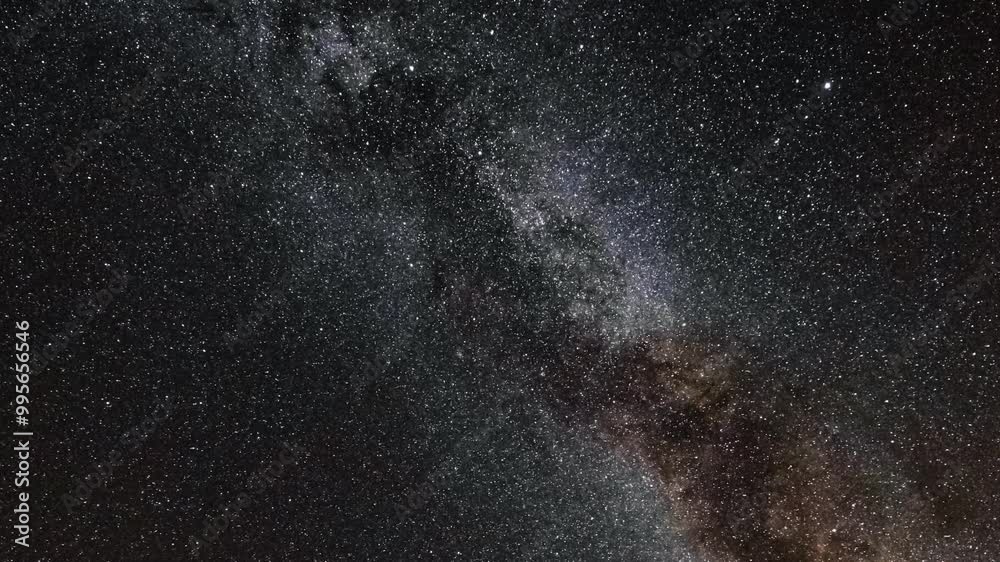 Milky way and perseid meteor shower timelapse video. Satellites and planes on the sky at night. Milky way and perseid meteor shower timelapse video. Satellites and planes on the sky at night.