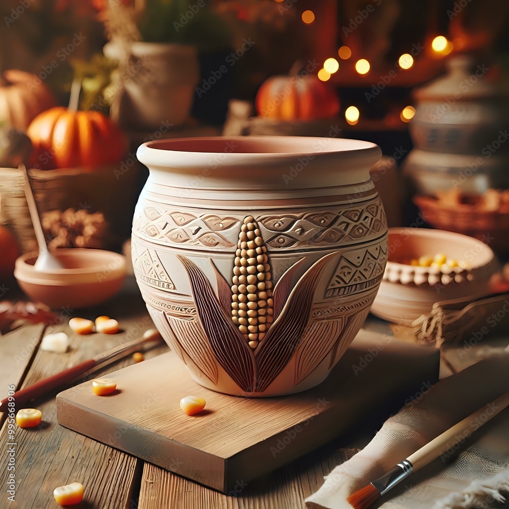 Autumnal Warmth: A Cozy Craft Corner Autumnal Warmth: A Cozy Craft Corner