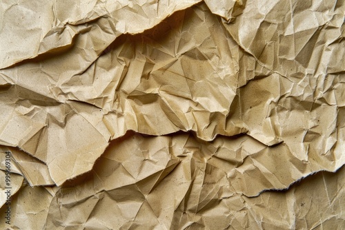 Grain Paper. Cartoon Surface Texture of Recycled Paper with Abstract Beige Colors