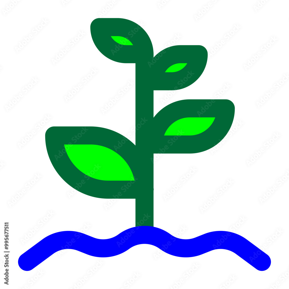 plant, shoots, green, natural, environment, ecology colored outline icon plant, shoots, green, natural, environment, ecology colored outline icon