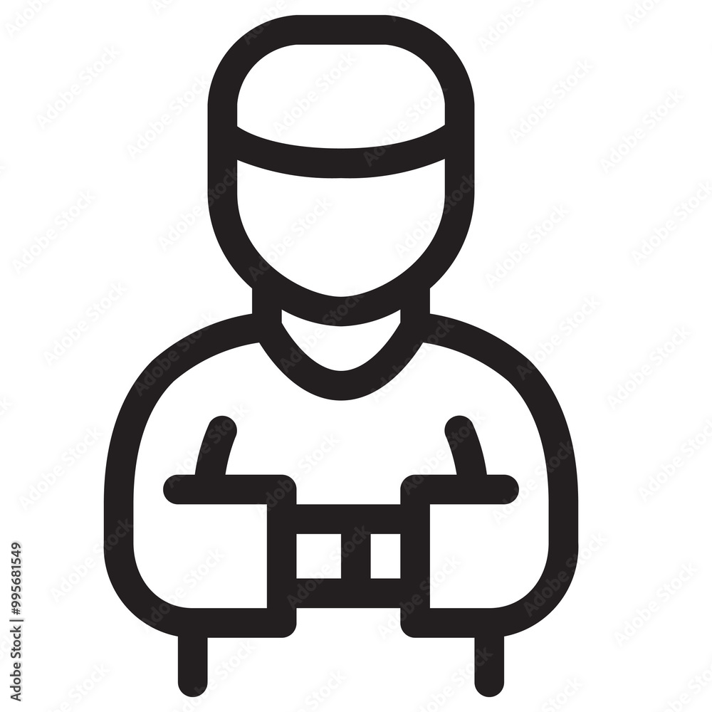 Islamic Icon Line Style Islamic Icon Line Style