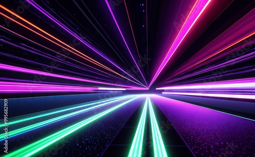 abstract background with rays