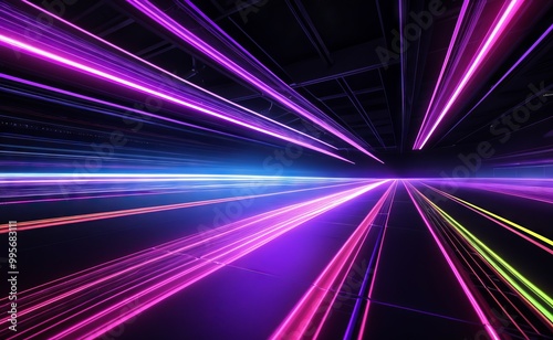 abstract background with rays