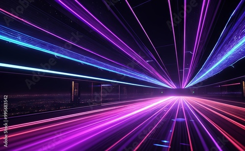 abstract background with rays