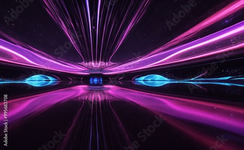 abstract background with rays