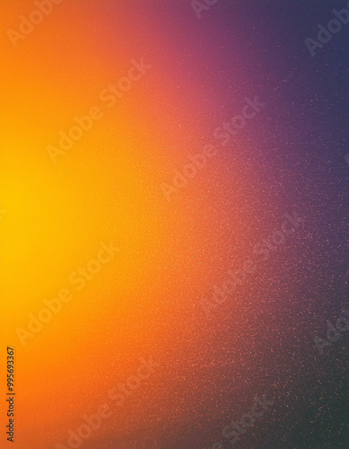 Abstract Gradient Background with Yellow, Orange, Red and Purple Colors