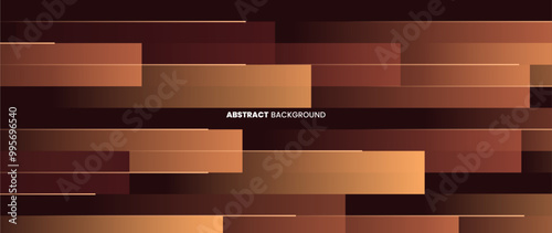 Abstract background with a square pattern arranged across and with a sequential speed theme in brown.