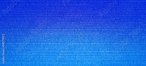 Blue abstract fabric texture widescreen panorama background , Suitable for Advertisements, Posters, Banners, Anniversary, Party, Events, Ads and various graphic design works