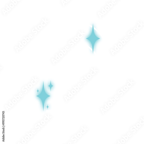 Modern minimalist aesthetic line elements, trendy linear frames with stars, geometric forms.