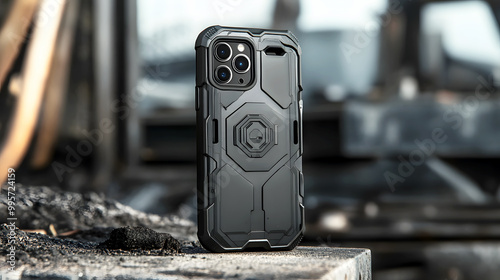 Rugged Phone Case with Stand for Enhanced Protection
