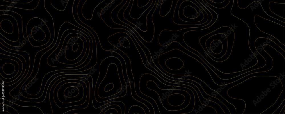 Abstract Topographic Map with Geometric Contours and Wavy Relief Patterns for a Dark Background Outdoor Adventure Banner
Abstract Topographic Map with Geometric Contours and Wavy Relief Patterns for a Dark Background Outdoor Adventure Banner