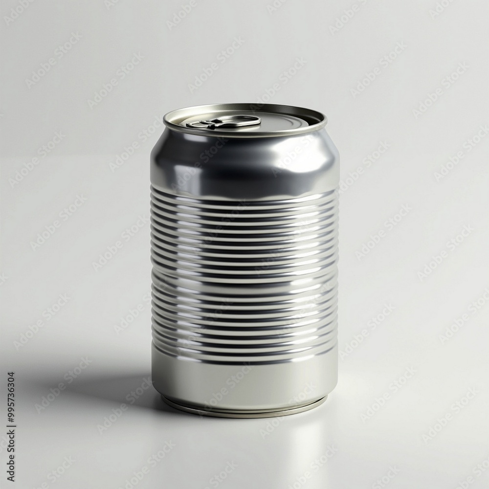 Realistic Tin Can for Food Storage Mockup – Versatile Packaging Design Realistic Tin Can for Food Storage Mockup – Versatile Packaging Design