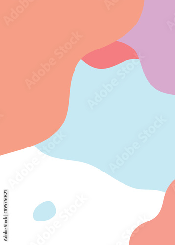 Abstract Pastel Shapes