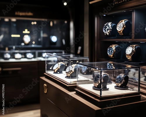 Luxury watch store with exclusive Black Friday offers photo