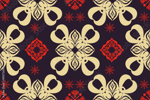 Geomagnetic native pattern Fabric Abstract Patterns, Hand American Tribal ethnic design Backgrounds, Modern Tribal  for Rugs, Pillow Cases, Shirts, Pants and more.
