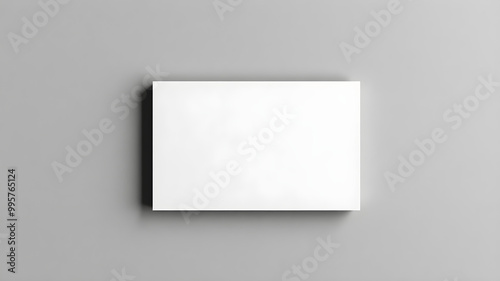 Minimalistic Business Card on Soft Background