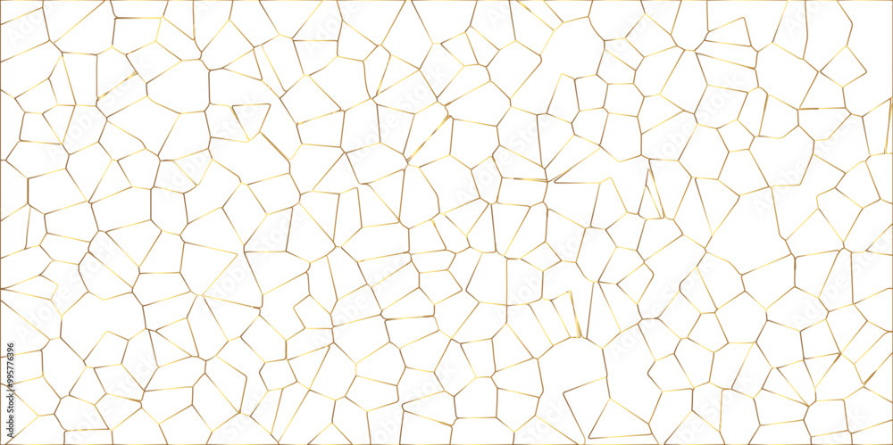 Beautifu white and gold crystallized polygon background. abstract light colorful stone tile pattern with shadow. modern wallpaper, trendy simple minimal geometric background abstract mosaic backd Beautifu white and gold crystallized polygon background. abstract light colorful stone tile pattern with shadow. modern wallpaper, trendy simple minimal geometric background abstract mosaic backd