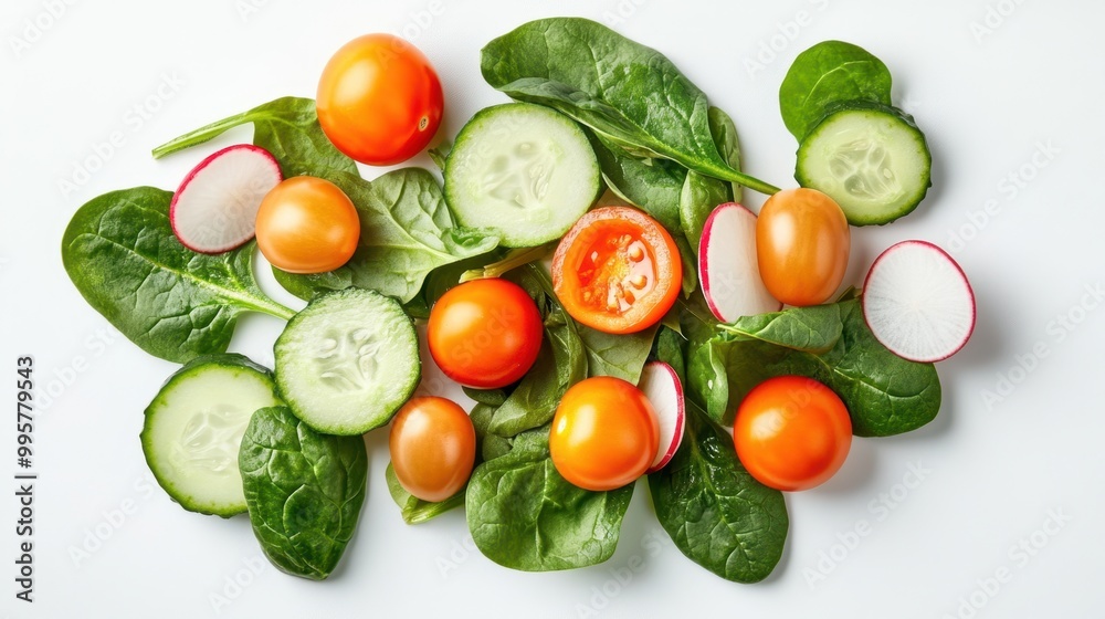 The Colorful Fresh Vegetable Medley The Colorful Fresh Vegetable Medley