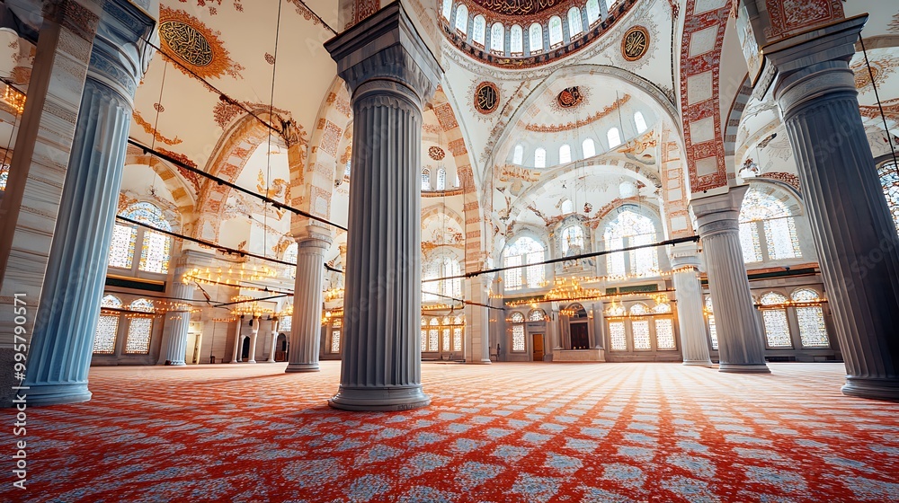Obraz premium Interior View of a Mosque