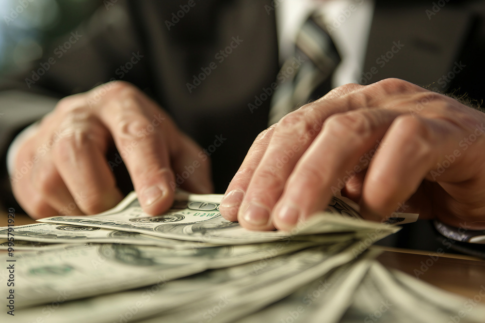 AI generated photo of seo banker broker financial director AI generated photo of seo banker broker financial director