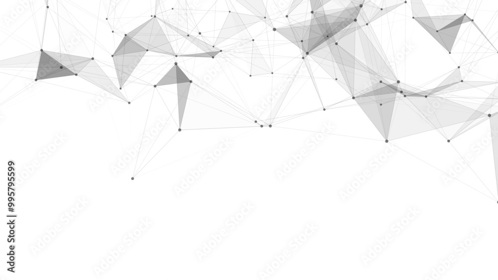Global network connections. Abstract vector neural networks in cyberspace. Futuristic grid artificial intelligence. Technology virtual cyber dynamic.