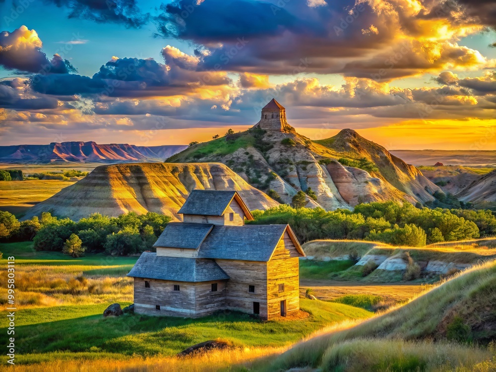 Explore North Dakota's iconic landmarks, showcasing breathtaking ...