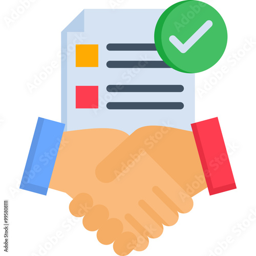 Contract Negotiation Icon
