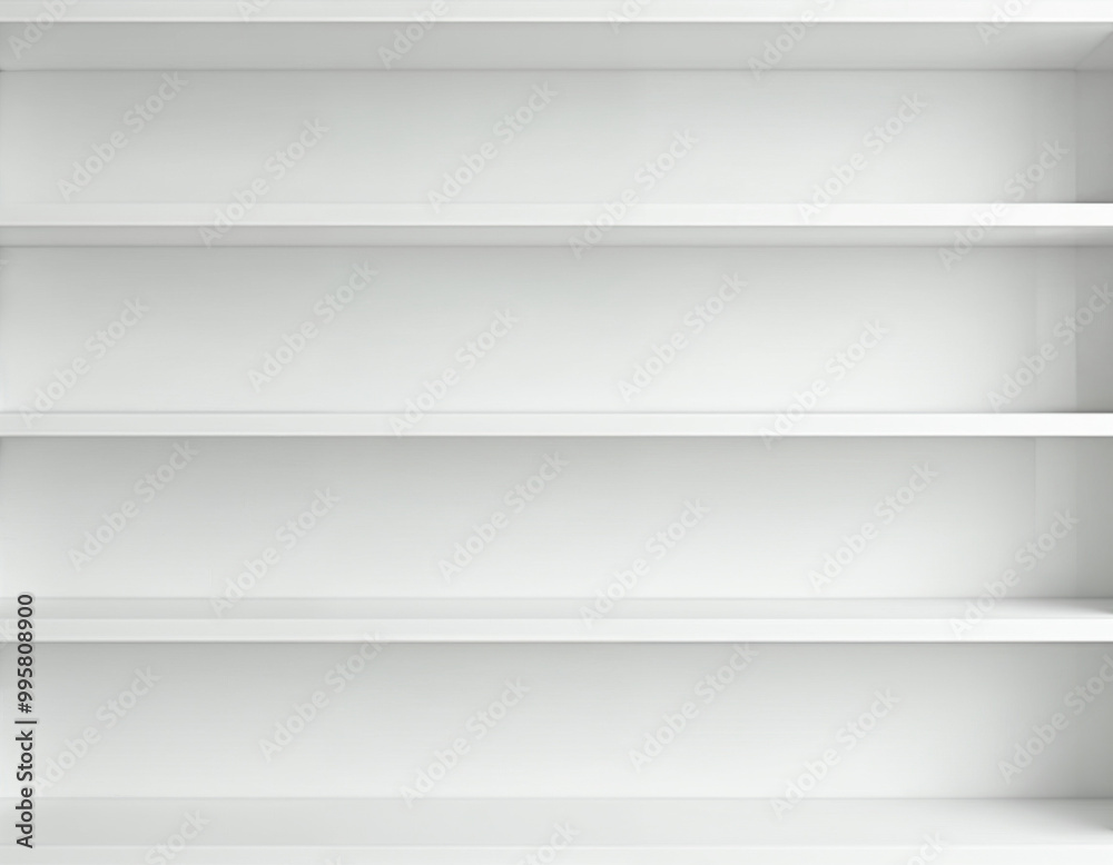 empty white shelf empty white shelf