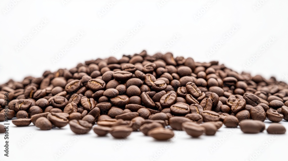 The Close-Up of Coffee Beans